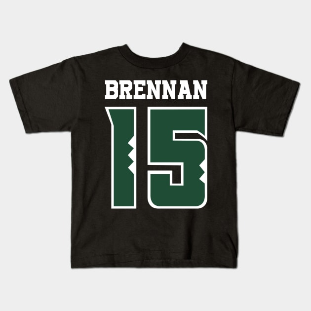 colt brennan tribute Kids T-Shirt by rsclvisual